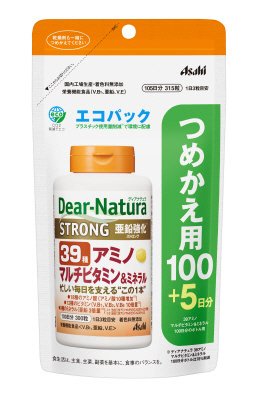 ディアナチュラ　ストロング39アミノ　マルチビタミン＆ミネラル　エコパック　105日分