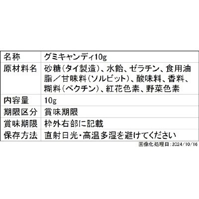 ＧＵＮＤＡＭガンプラパッケージアートグミ
