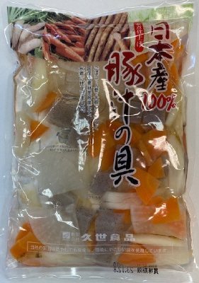 日本産１００％　豚汁の具水煮　180ｇ