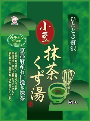 小豆抹茶くず湯