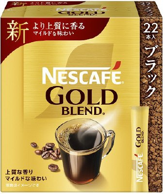 ネスカフェゴールドブレンドスティックブラック２２Ｐ