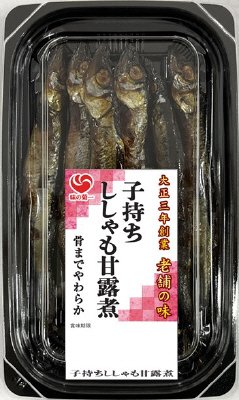 子持ちししゃも甘露煮
