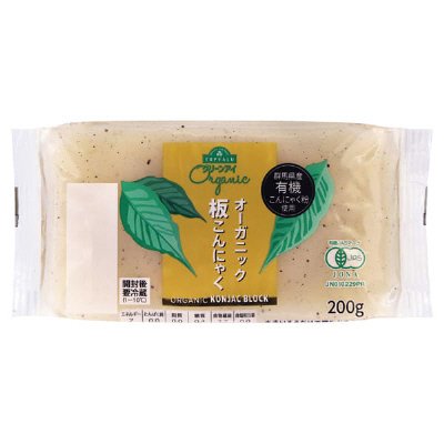 オーガニック　板こんにゃく