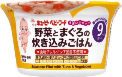 キユーピー すまいるカップ　野菜とまぐろの炊き込みごはん