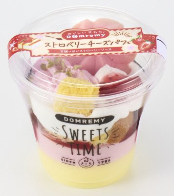 ストロベリーチーズパフェ
