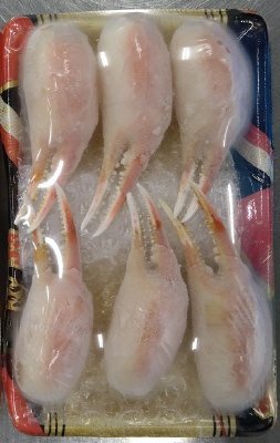 ずわいがに殻付爪スリット入