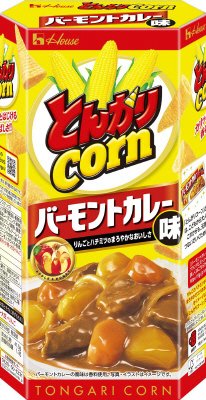 とんがりコーン　バーモントカレー味