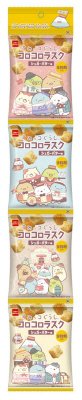 すみっコぐらしコロコロラスクシュガーバター味４連