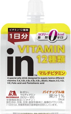 ｉｎゼリー　マルチビタミン　カロリーゼロ