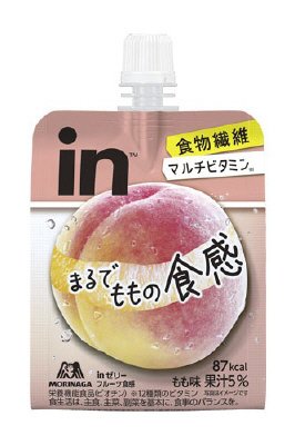 ｉｎゼリー　フルーツ食感＜もも＞