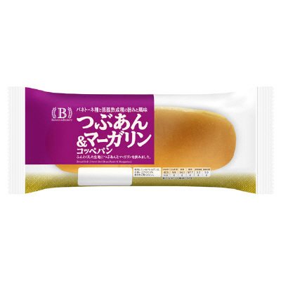 ベーカーズアンドベーカリー つぶあん＆マーガリン コッペパン