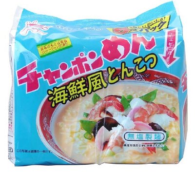 ５食）チャンポンめん海鮮風とんこつ