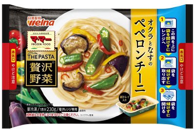 マ・マー　ＴＨＥ　ＰＡＳＴＡ　贅沢野菜　オクラとなすのペペロンチーニ
