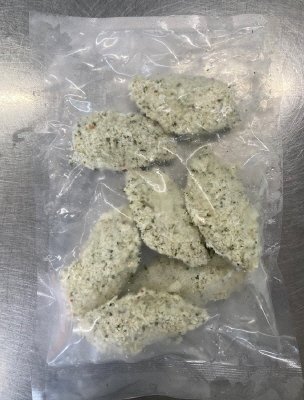 MSC　白身魚のフライパン焼き（のり塩ガーリック）