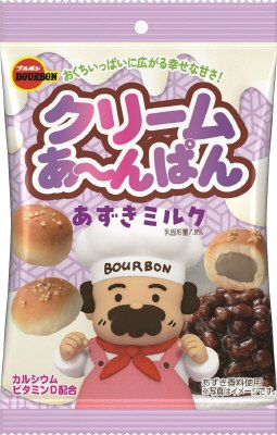 クリームあ～んぱんあずきミルク袋