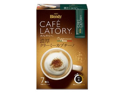 「ブレンディカフェラトリー」スティック　濃厚クリーミーカプチーノ７本