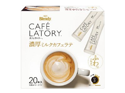 「ブレンディカフェラトリー」スティック　濃厚ミルクカフェラテ２０本