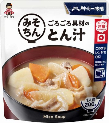 みそちん　ごろごろ具材のとん汁
