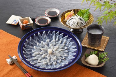 とらふく刺身セット
