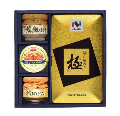 極　焼のり・瓶詰・缶詰　詰合せ　ＭＢ－３０Ｒ