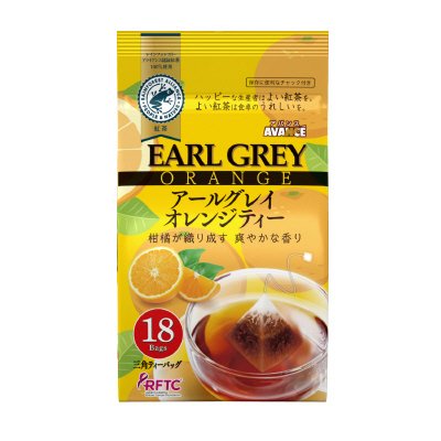 テトラバッグ　アールグレイオレンジ１８Ｐ