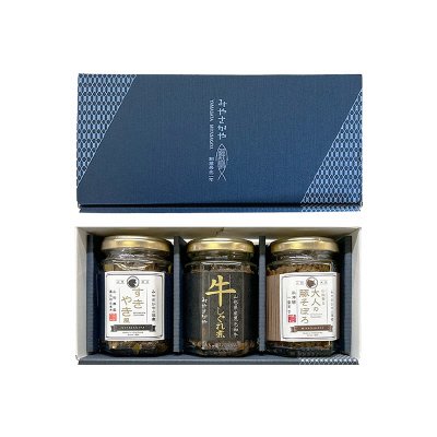 みやさかや　佃煮詰め合わせ３本セット