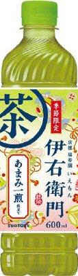 サントリー緑茶伊右衛門　あまみ一煎仕立て　６００ｍｌペット