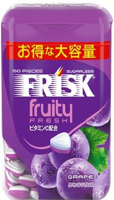 フリスク　フルーティーフレッシュ　ボトル　グレープ