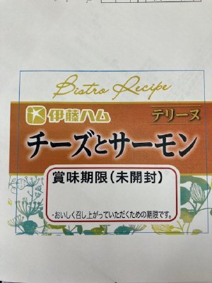 ビストロレシピ　チーズとサーモンテリーヌ