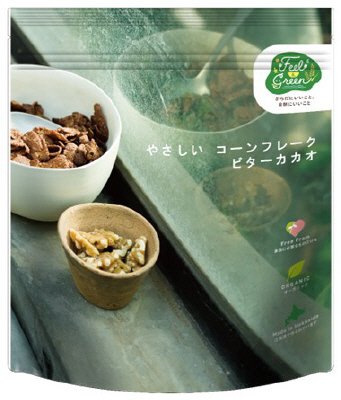 日食 Feel＆Green やさしい コーンフレーク ビターカカオ