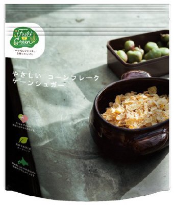 日食 Feel＆Green　やさしい　コーンフレーク　ケーンシュガー