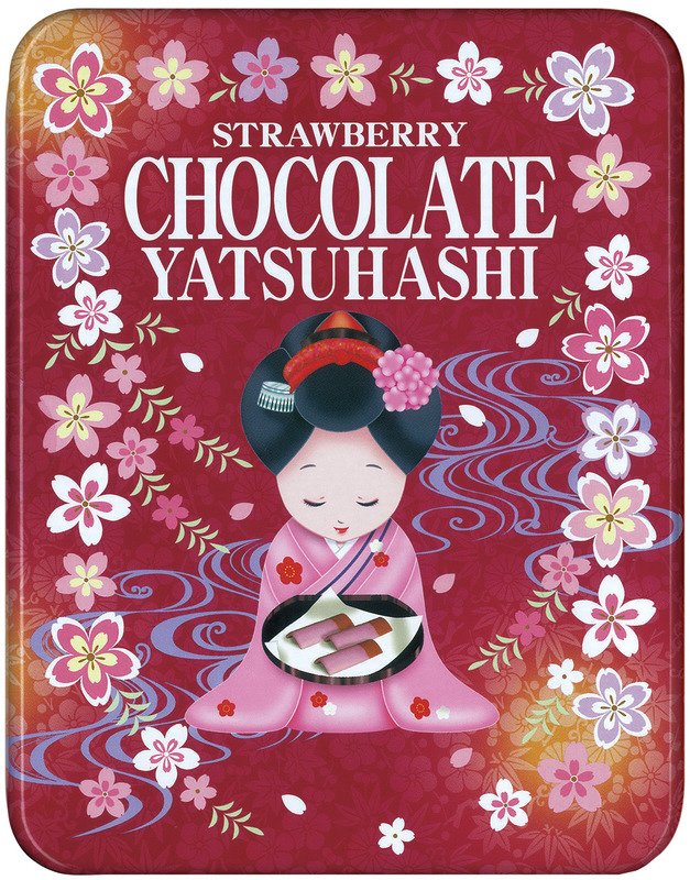 苺チョコ八ツ橋缶