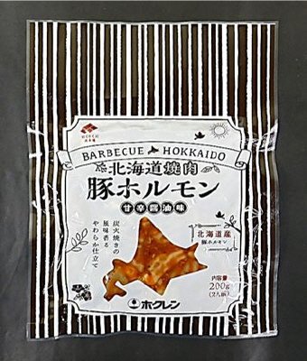 北海道焼肉豚ホルモン甘辛醤油味