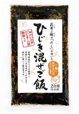 ひじき混ぜごはん（鰹節入り）