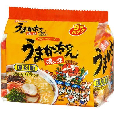 うまかっちゃん濃い味復刻版５個パツク