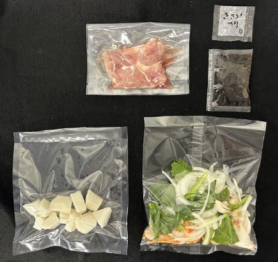 焦がし醤油香る！長いもと国産豚肉の甘辛炒め