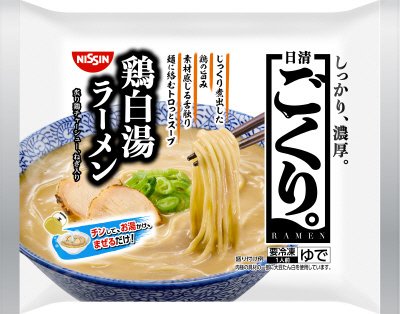 日清ごくり。　濃厚鶏白湯ラーメン