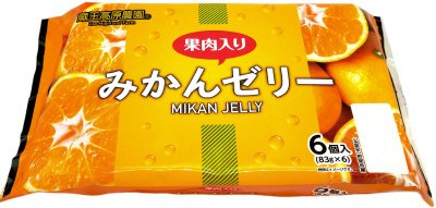 果肉入りみかんゼリー6個