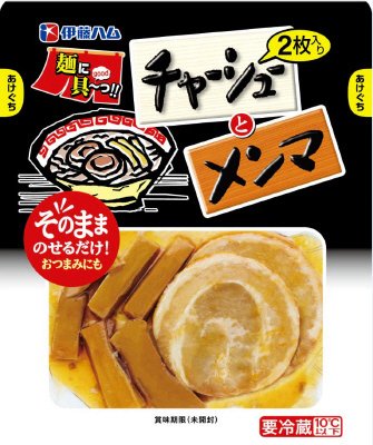 麺に具～っ！！チャーシューとメンマ