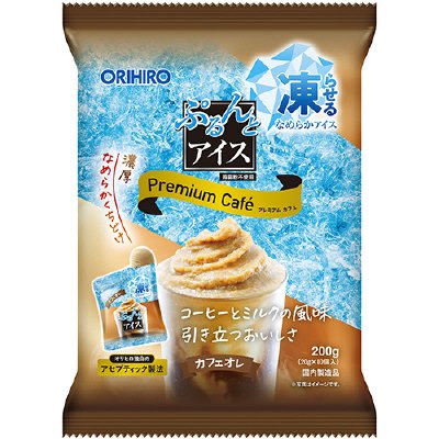 ぷるんとアイス　カフェオレ