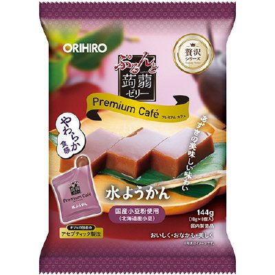 ぷるんと蒟蒻ゼリープレミアムカフェ　水ようかん