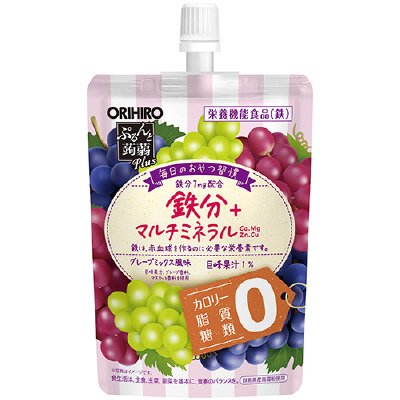 ぷるんと蒟蒻Ｐｌｕｓ　グレープミックス風味