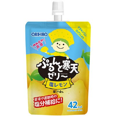 ぷるんと寒天ゼリーＳＴ　塩レモン