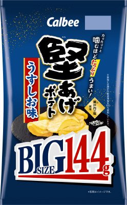 堅あげポテトＢＩＧうすしお味