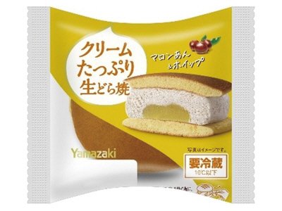 クリームたっぷり生どら焼（あんホイップ）