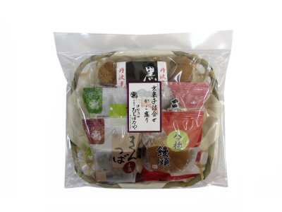 京菓子詰合せ　かご盛り