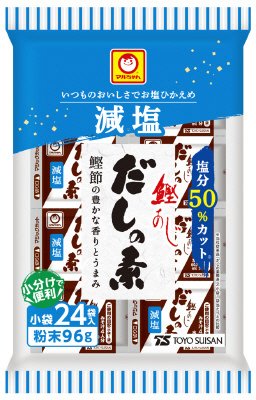 だしの素鰹あじ　減塩　小袋２４袋入　９６ｇ
