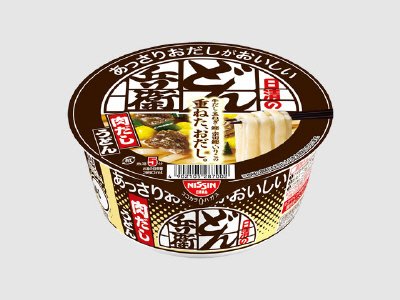 日清のあっさりおだしがおいしいどん兵衛　肉だしうどん