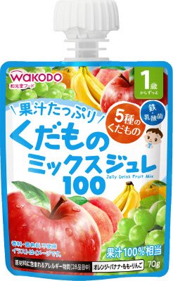 １歳からのＭＹジュレドリンク　くだものミックス１００