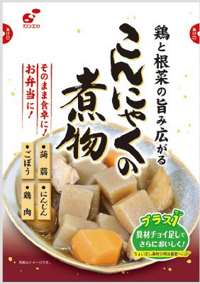 鶏と根菜こんにゃくの煮物